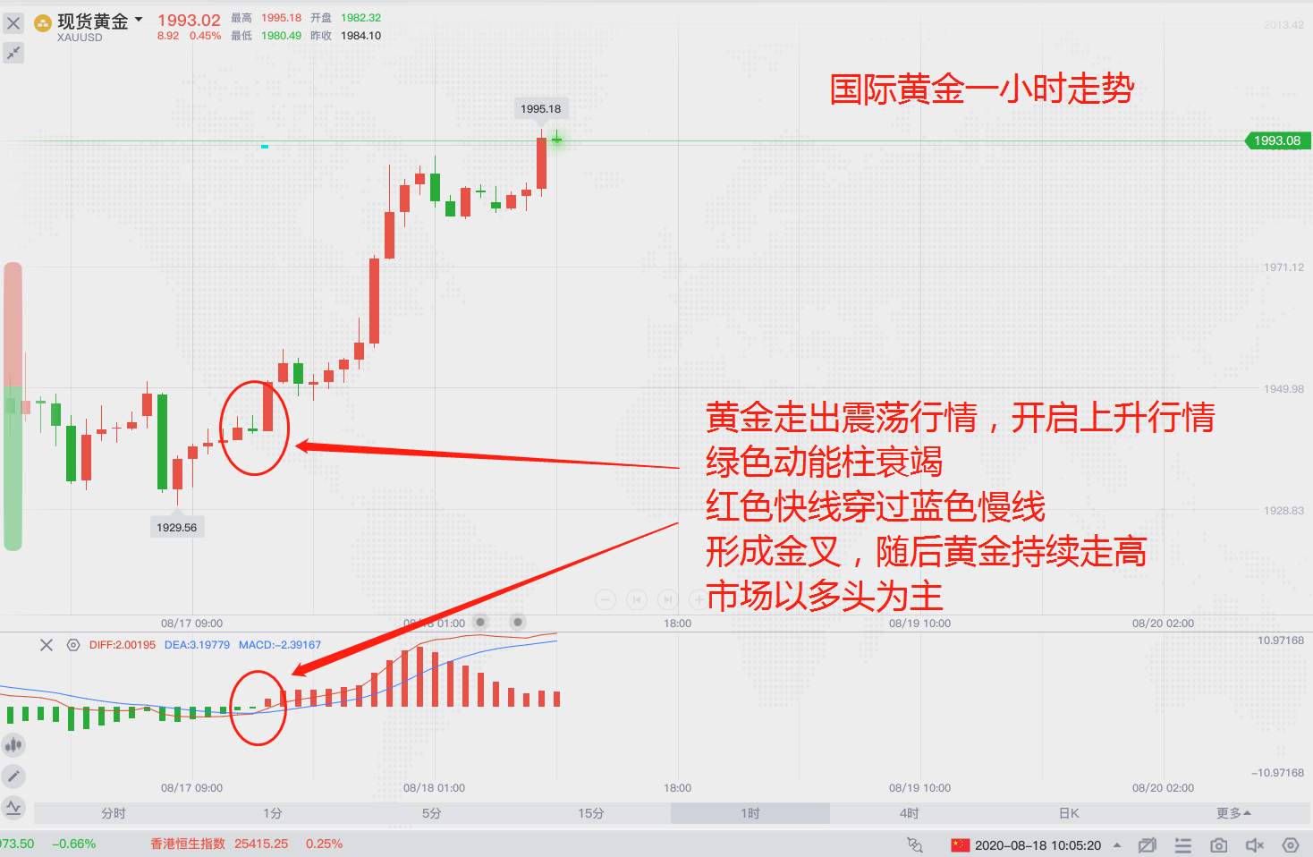 黄金市场是短暂回调还是继续上行？