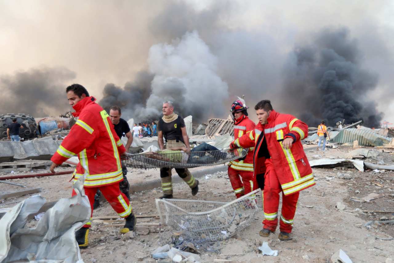 Massive explosion in Beirut port area rocks Lebanese capital, at least 78 killed