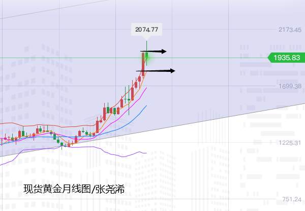 张尧浠：黄金涨趋内回调当属正常、多头仍将卷土重来