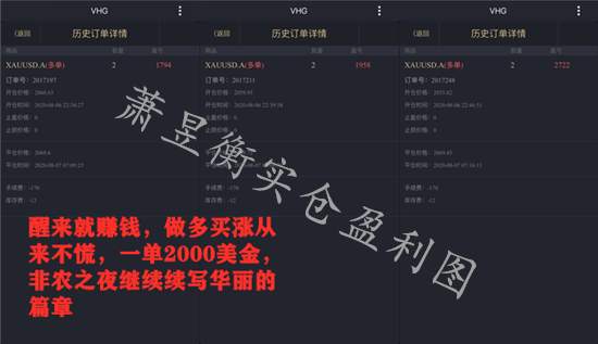 萧昱衡：非农之夜亏损甚至爆仓？盈利需要正确的选择！