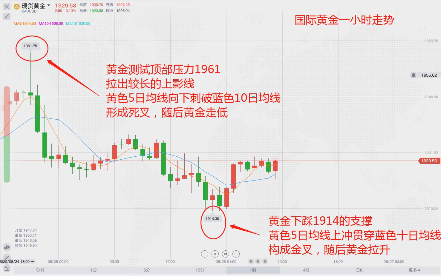 黄金短暂震荡，长期上行趋势不变