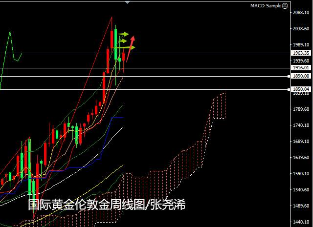张尧浠周评：新忧加旧愁、黄金震荡依托趋势线看上行