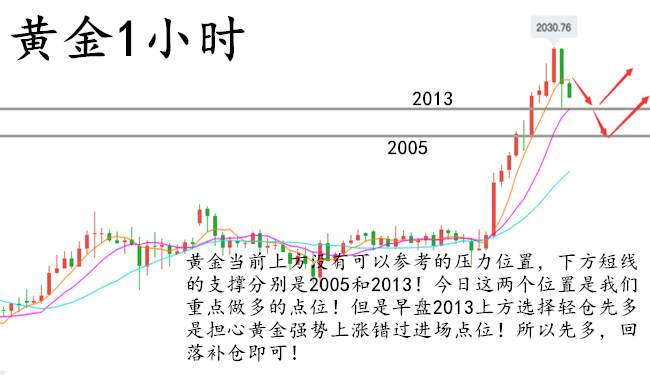 童溢金：小非农黄金上破2030！爆仓翻仓一夜之间！后市会跌吗？