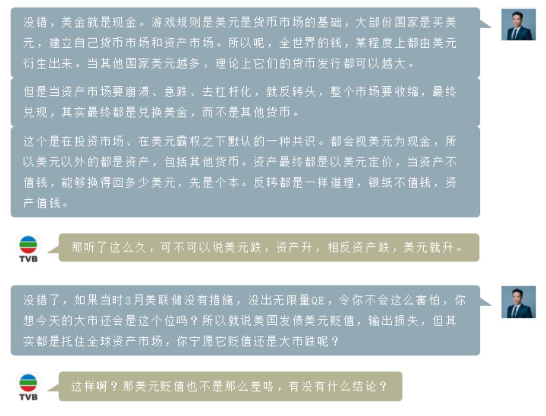 第十九期TVB《投资Z世代》：美元与现金