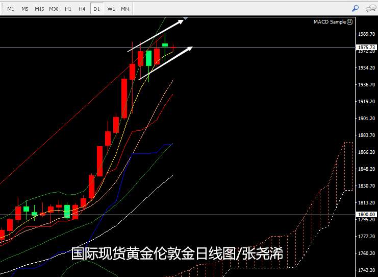 张尧浠：黄金高位震荡远未见顶、多头顽强正在蓄力
