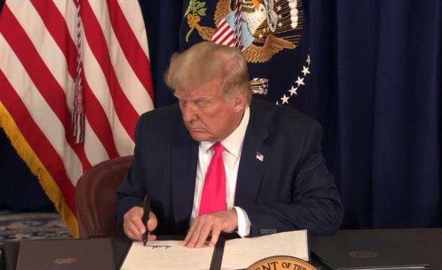 格伦外汇：谈判破裂，特朗普签署行政令以缓解经济