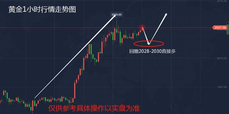 玉舒盘金：8.6黄金回落2030继续多，原油42一线多，附操作建议