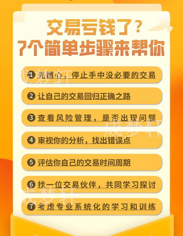 成梦轩：炒黄金扛单套单甚至爆仓？亏损严重的你遇人不淑？有解！