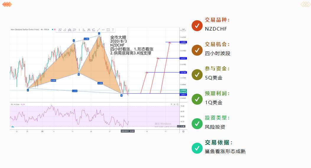 金市大鲤：第八期月交易计划布局