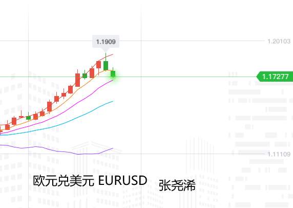张尧浠：美指反弹初看94阻力、欧美回落关注1.17支撑