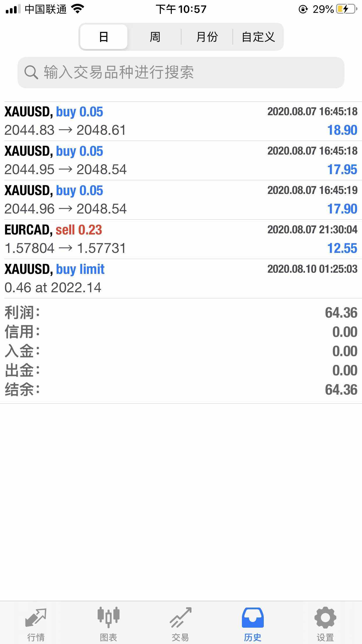 今日战绩