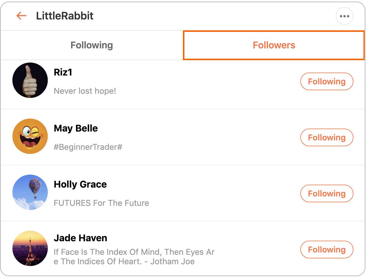 Updated Profile Homepage
