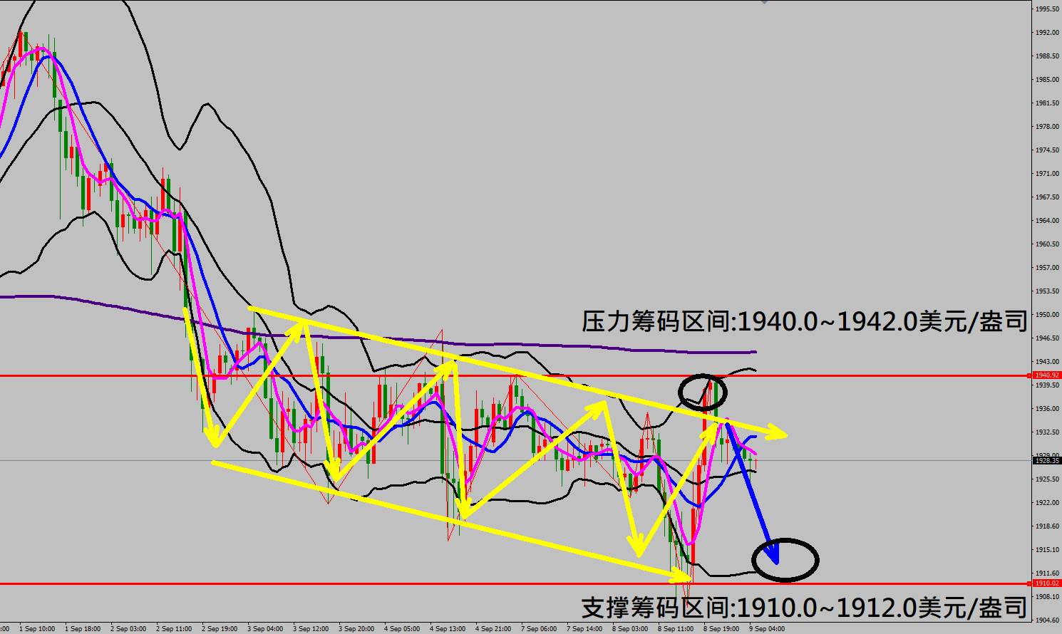 2020/09/09 美股出现重挫行情特斯拉暴跌21% 金价走势跌深强劲反弹