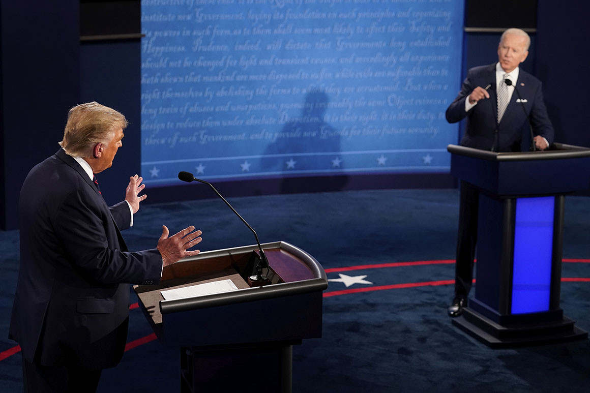 Tóm tắt các diễn biến chính trong cuộc tranh luận tổng thống đầu tiên của Trump vs Biden