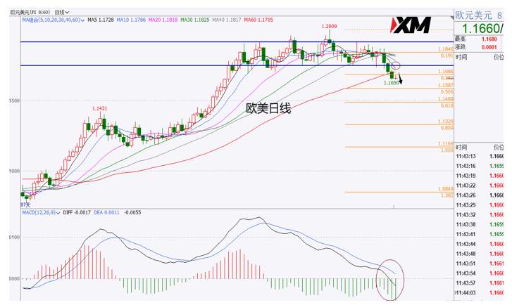 XM汇评 – 美元持续走多，关注黄金空头