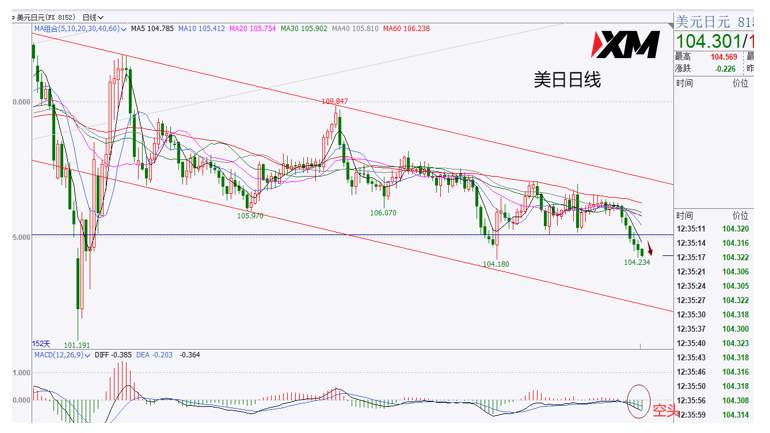 XM汇评– 美元震荡依旧，黄金周线在走弱