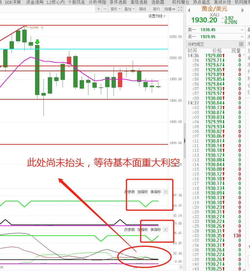 FX123黄金交易策略：亏钱效应极大，多看少动！