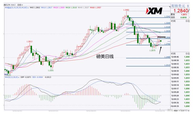 XM汇评 – 美元回调至关键区域，黄金上涨面临压制