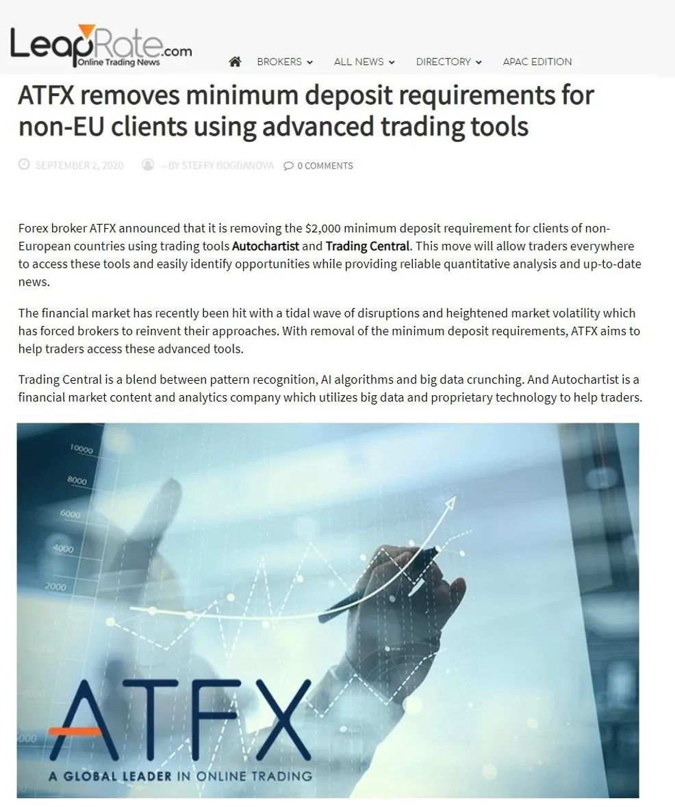 强大且免费！ATFX为广大客户提供两大分析工具