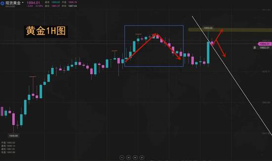 夏黛清：9.30黄金美盘如期上涨，回调继续看涨！
