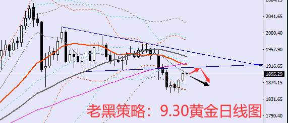 老黑策略：9.30黄金分析策略
