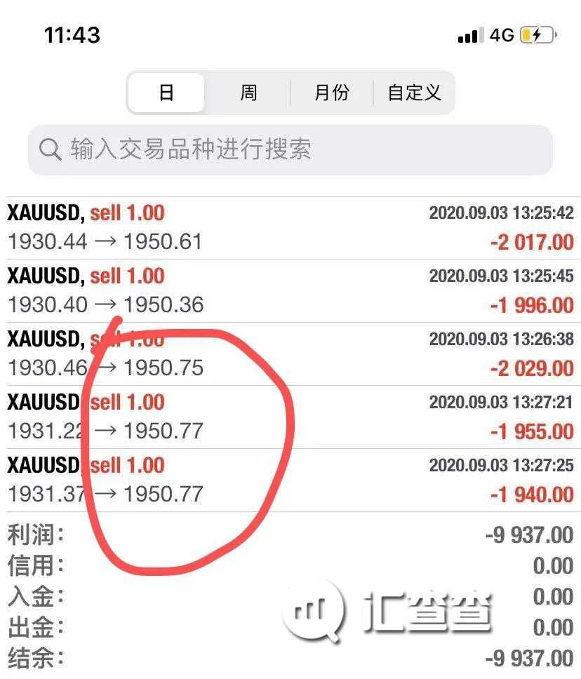 恶意扩大点差10倍以上，欧福工作人员明确回复不赔钱！