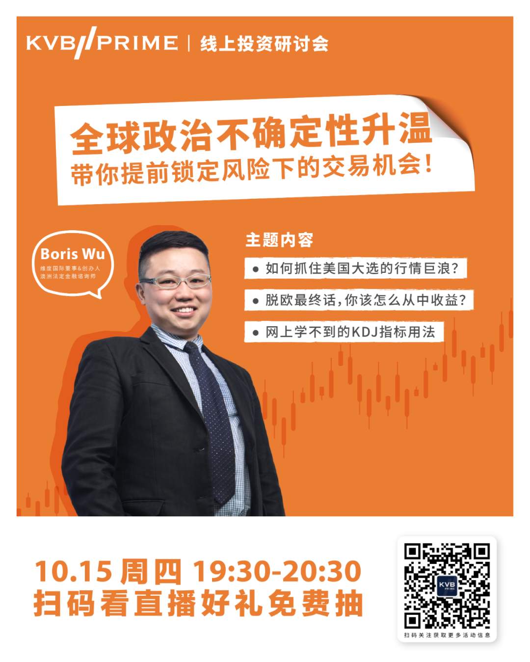 直播预告｜全球政治不确定性升温，带你提前锁定风险下的交易机会！