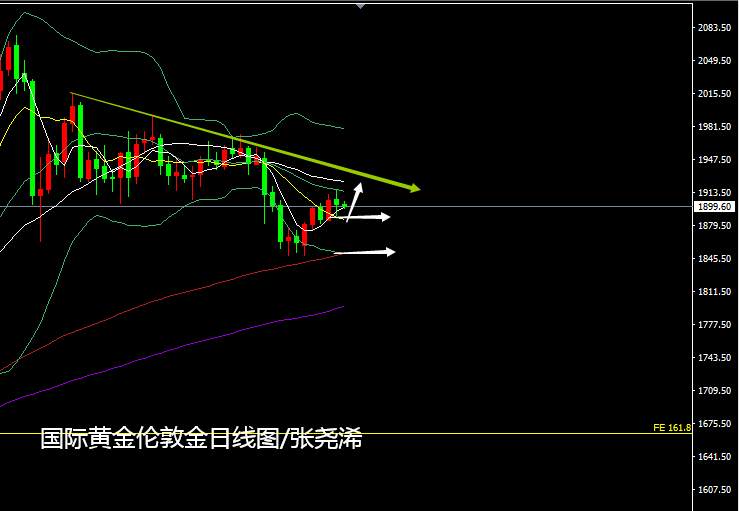 张尧浠：动荡之下黄金尽显观望、反弹上破等待市场蓄力