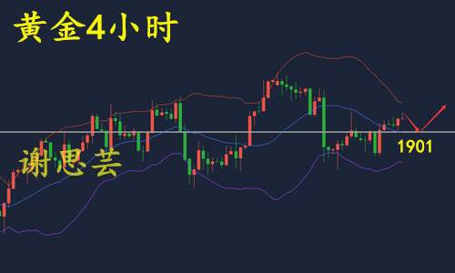 谢思芸：黄金多头有获利了！今晚必会大涨！坚持做多不回头！