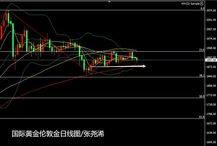 张尧浠：黄金横向整理偏承压、大选前多头难续力或有新低