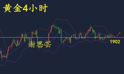 谢思芸：笑到最后的将会是黄金！今日白盘黄金看涨！多就完事！