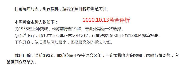 黄金走势最新分析:交易上瘾！
