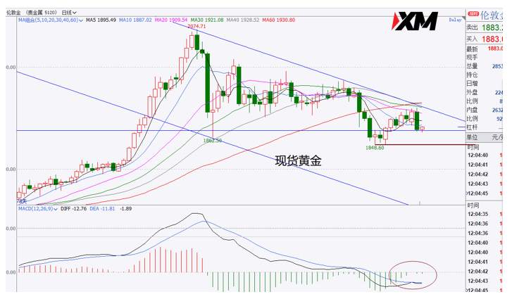XM汇评 – 美元通道底部获得支撑，行情回归震荡