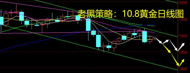 老黑策略：10.8黄金分析策略