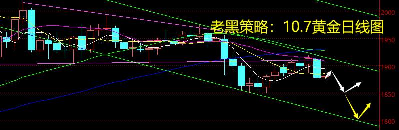 老黑策略：10.7黄金分析策略