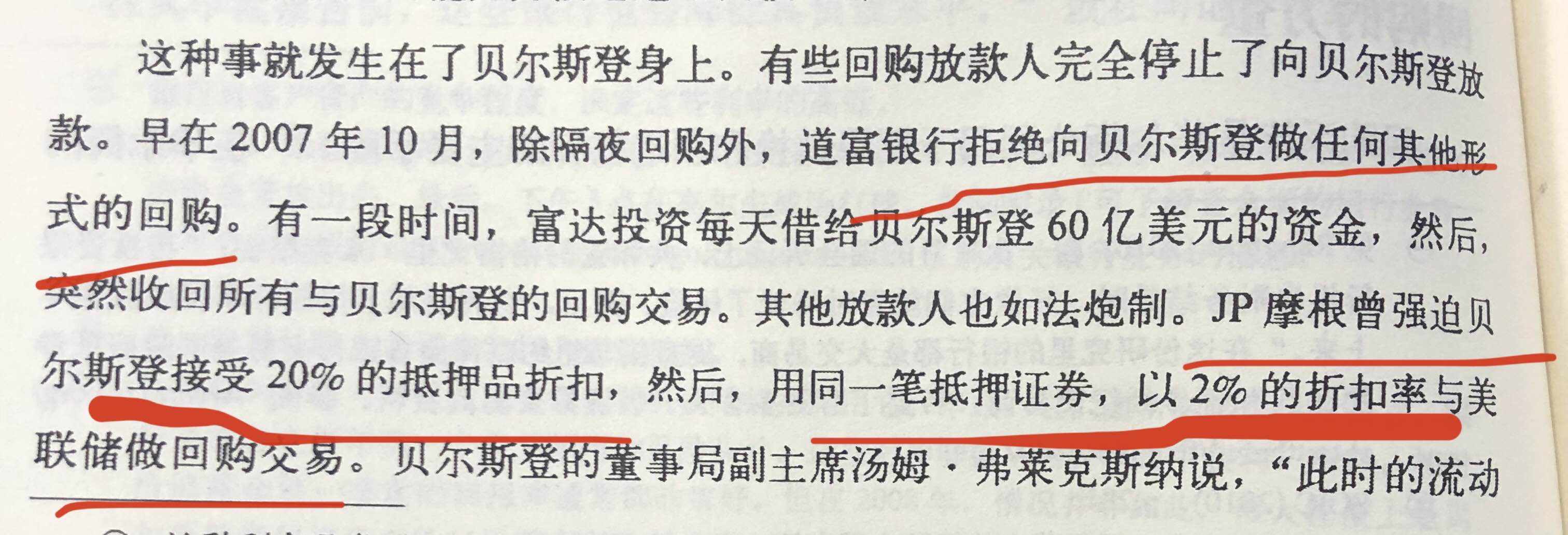 08年金融危机贝尔斯登倒下前后