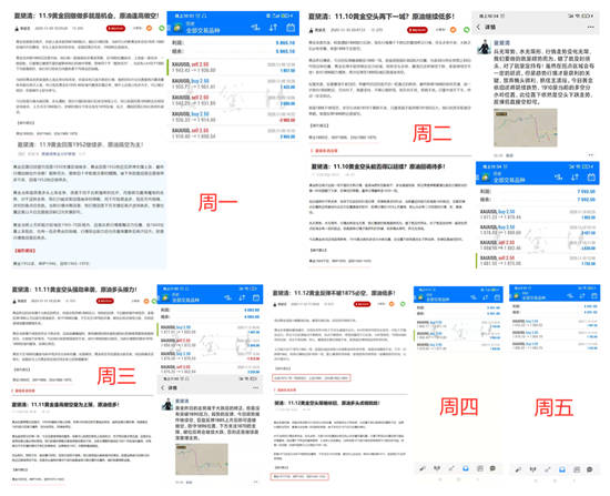 夏黛清：11.14黄金周一稳健布局多单，原油何去何从！