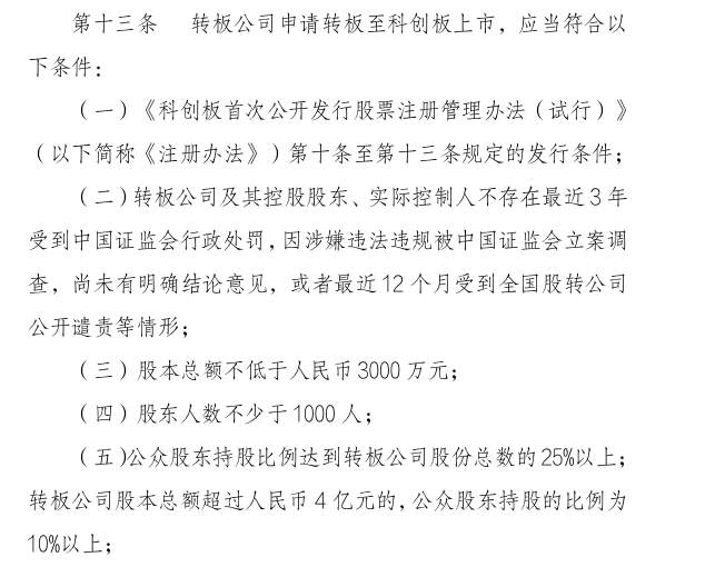 转板来了！限售执行“12+6”、审核期限两个月...四大要点抢先看