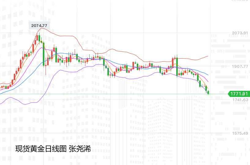 张尧浠：黄金顶部压力加强、关注明年一四季度多头反击