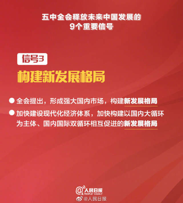 划重点！五中全会释放未来中国发展9个重要信号