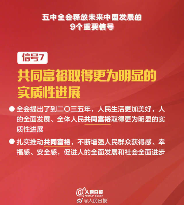 划重点！五中全会释放未来中国发展9个重要信号
