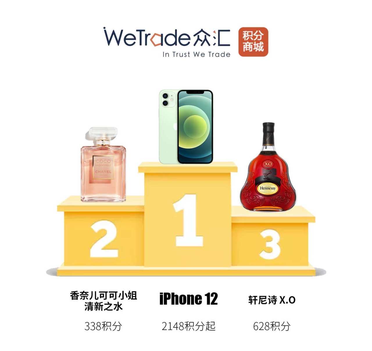 WeTrade众汇积分商城 十月上新30余款产品 客户惊喜不断