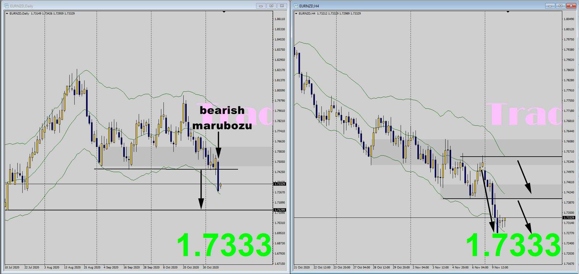 Kịch bản Real Trade (10/11) - Tôi nhắm đến EURNZD vì những lý do này