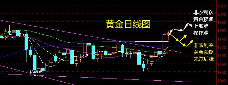 老黑策略：11.6晚盘非农行情分析及预期