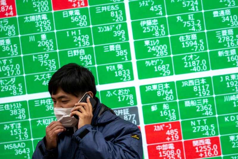 BREAKING - Asia Stocks Edge Higher After Vaccine Hopes Push Wall Street to Record Highs