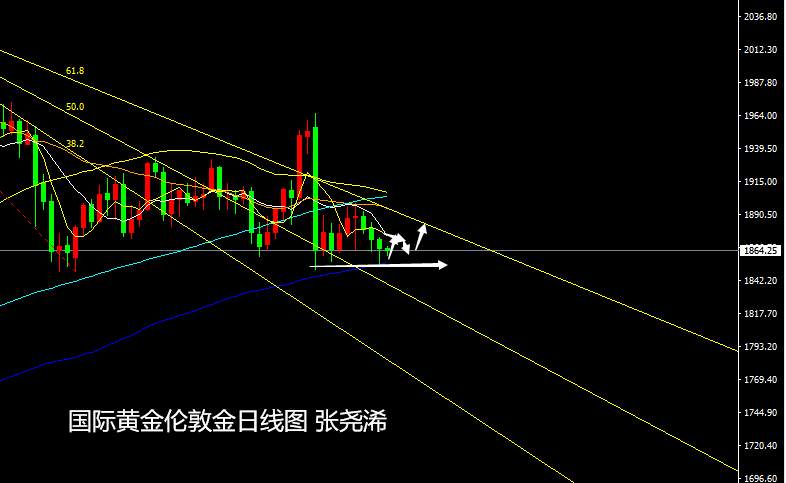 张尧浠：美元连跌刺激谈判预起、黄金低位震荡先看反弹
