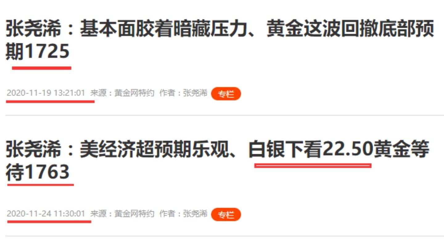 张尧浠周评：黄金连抛失守千八、关注两大底部长期看涨