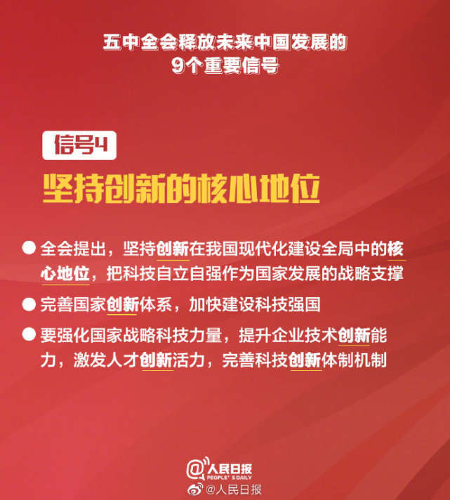 划重点！五中全会释放未来中国发展9个重要信号