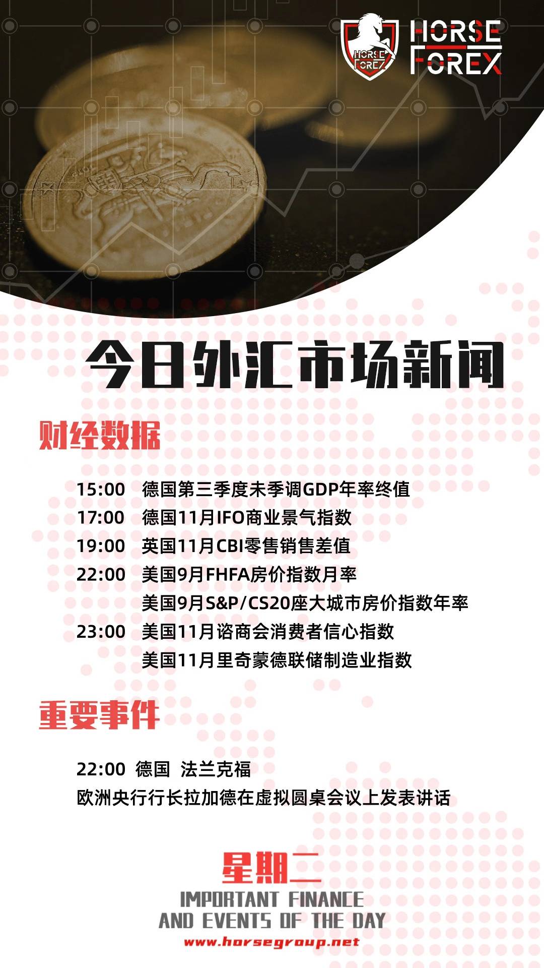 马汇财经日历