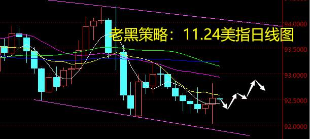 老黑策略：11.24外汇分析策略